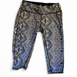Prana Monochrome Patterned Leggings
